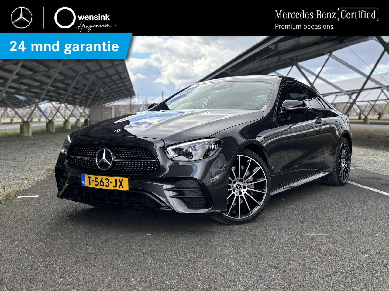 Mercedes-Benz E-klasse Coupé - 200 AMG Line | Headup display | Burmester | Memory | Panoramadak | Softclose | 360 camera - AutoWereld.nl