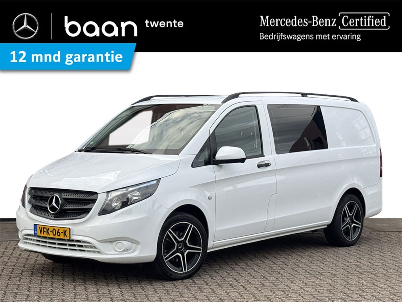 Mercedes-Benz Vito - 114 L DC | Navi | Cruise | Camera | Trekhaak | Certified 12 mnd garantie - AutoWereld.nl