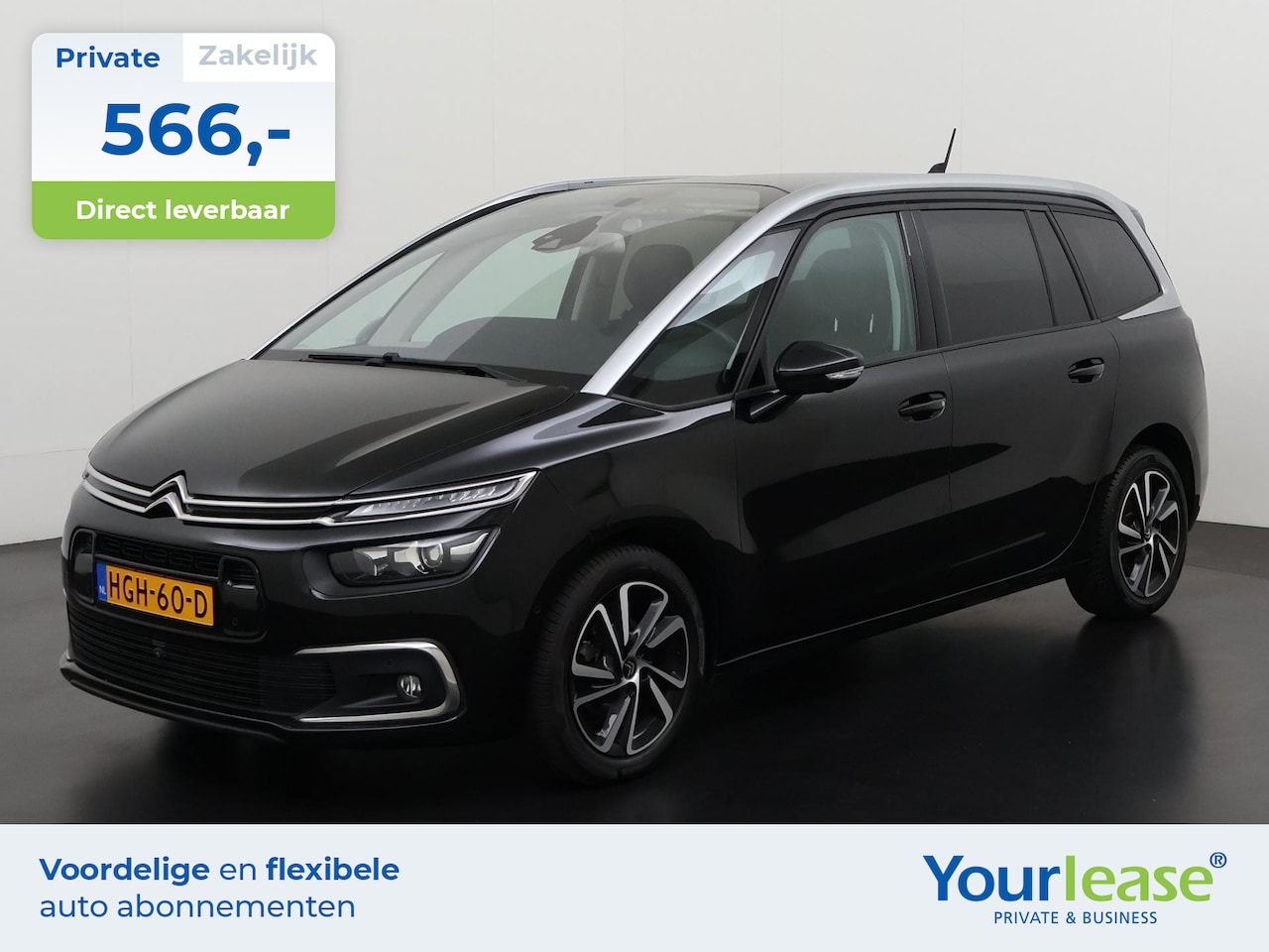 Citroën Grand C4 SpaceTourer - 1.2 PureTech Shine 7-Persoons Automaat | All-in 566,- Private Lease | Zondag Open! - AutoWereld.nl