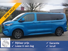 Ford Transit Custom - 320L 170PK DC Limited AUT DEMO BPM VRIJ Navi, ACC, Trekhaak, 360° Cam, 17" LM, 2x Schuifde