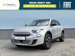 Fiat 600 - 1.2 Hybrid Turbo 100pk Automaat Urban | Camera | Parkeersensoren Voor + Achter | Cruise Co