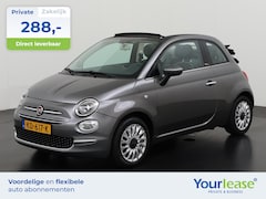 Fiat 500 C - 0.9 TwinAir Turbo Lounge | All-in 288, - Private Lease | Zondag Open