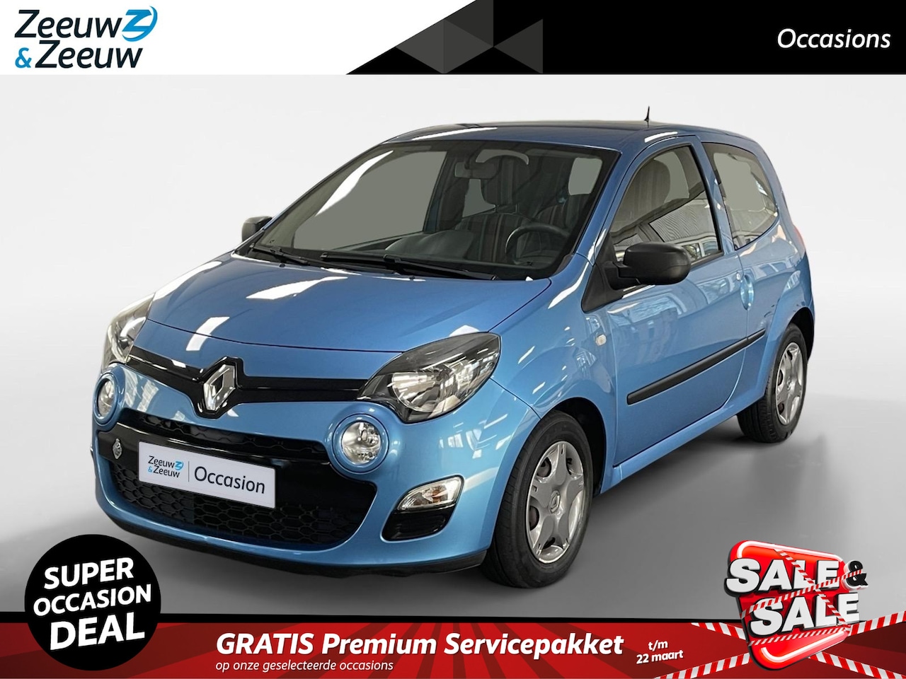 Renault Twingo - 1.2 16V Authentique UNIEK PAS 26000 KM CRUISE CONTROLE  ELECTRISCHE RAMEN 2 SLEUTELS STUUR - AutoWereld.nl