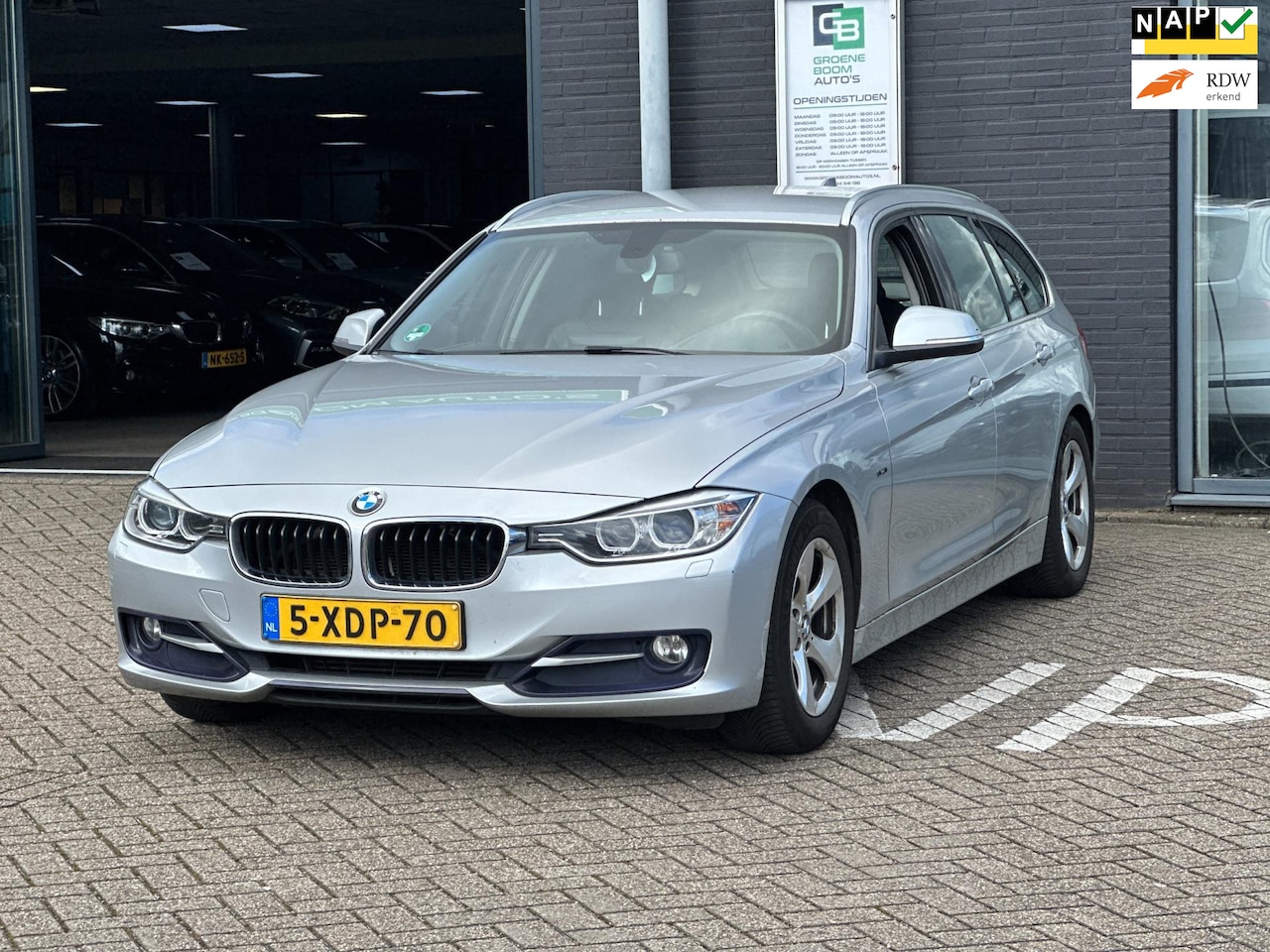 BMW 3-serie Touring - 320d EfficientDynamics Edition High Executive/1STE EIG/APP-CONNECT/LEDER/NL-AUTO NAP!! - AutoWereld.nl