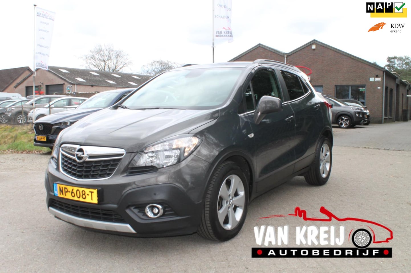 Opel Mokka - 1.4 T Innovation 1.4 T Innovation, Automaat, Trekhaak, Leder, Stoelverw, Pdc, - AutoWereld.nl