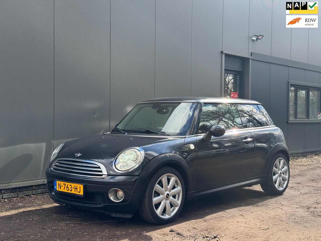 MINI Cooper - Mini 1.6 CLIMA|NAVI|CRUISE|PANO|STOELVERW|LEER| - AutoWereld.nl