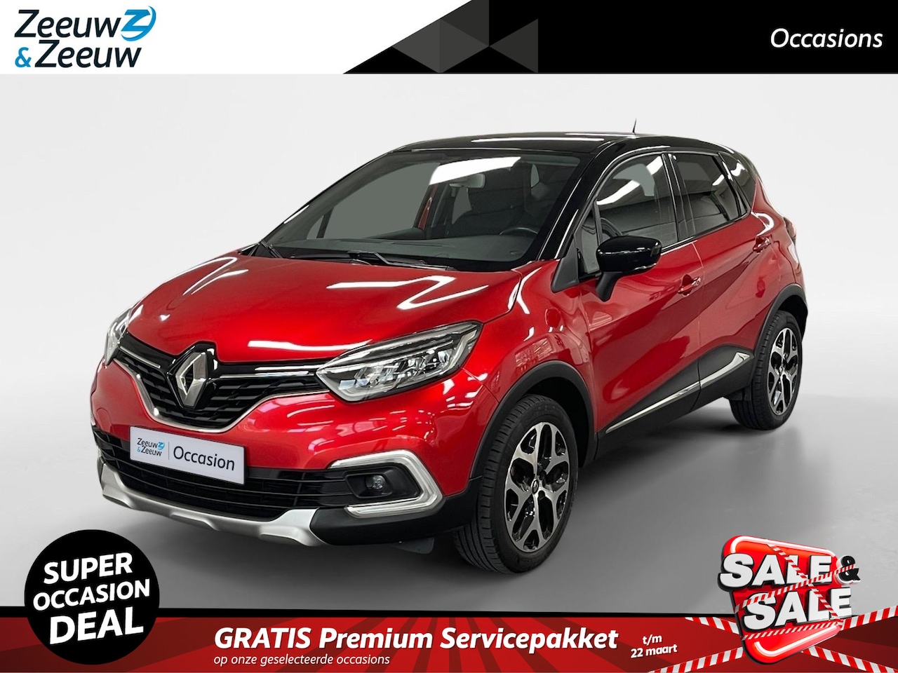 Renault Captur - 1.2 TCe Intens AUTOMAAT NAVI AIRCO PARKEERSENSOREN CRUISE CONTROLE LM VELGEN ANDROID AUTO - AutoWereld.nl