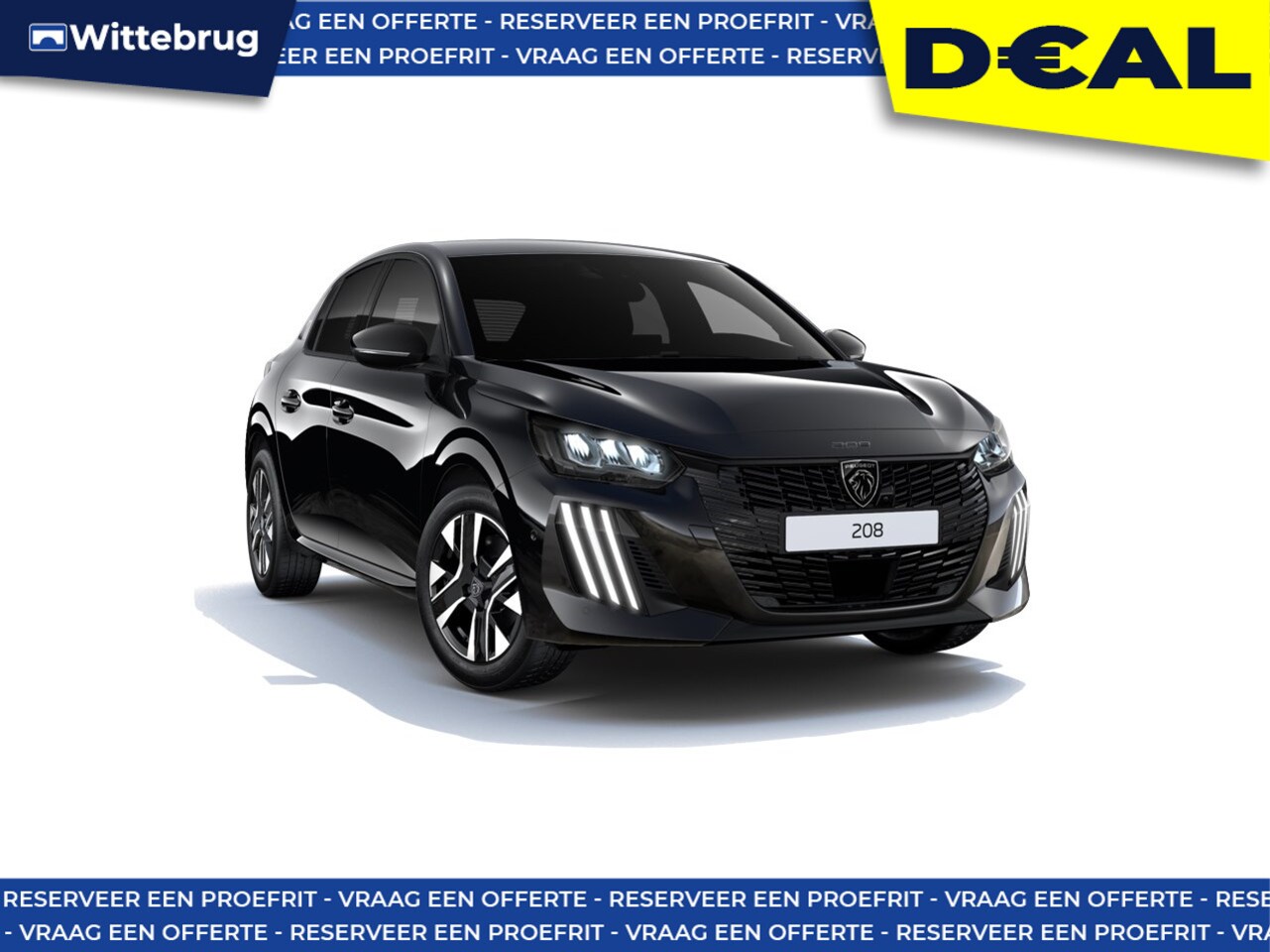 Peugeot 208 - Hybrid 100 e-DCS6 Allure AUTOMAAT - APRIL LEVERBAAR - PACK VISION EN NAVI - AutoWereld.nl