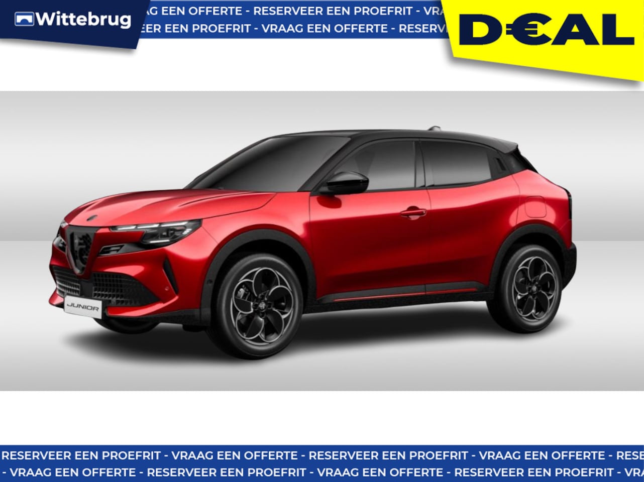 Alfa Romeo Junior - Elettrica Speciale 54 kWh 156PK | 3.700,- VOORDEEL | Warmtepomp | Pack Techno | Dodehoek b - AutoWereld.nl