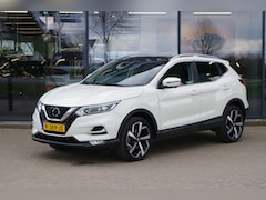 Nissan Qashqai - 1.6 164 PK Tekna, Panoramadak, Trekhaak, Climate Control, Stoelverwarming, 19" LM Velgen