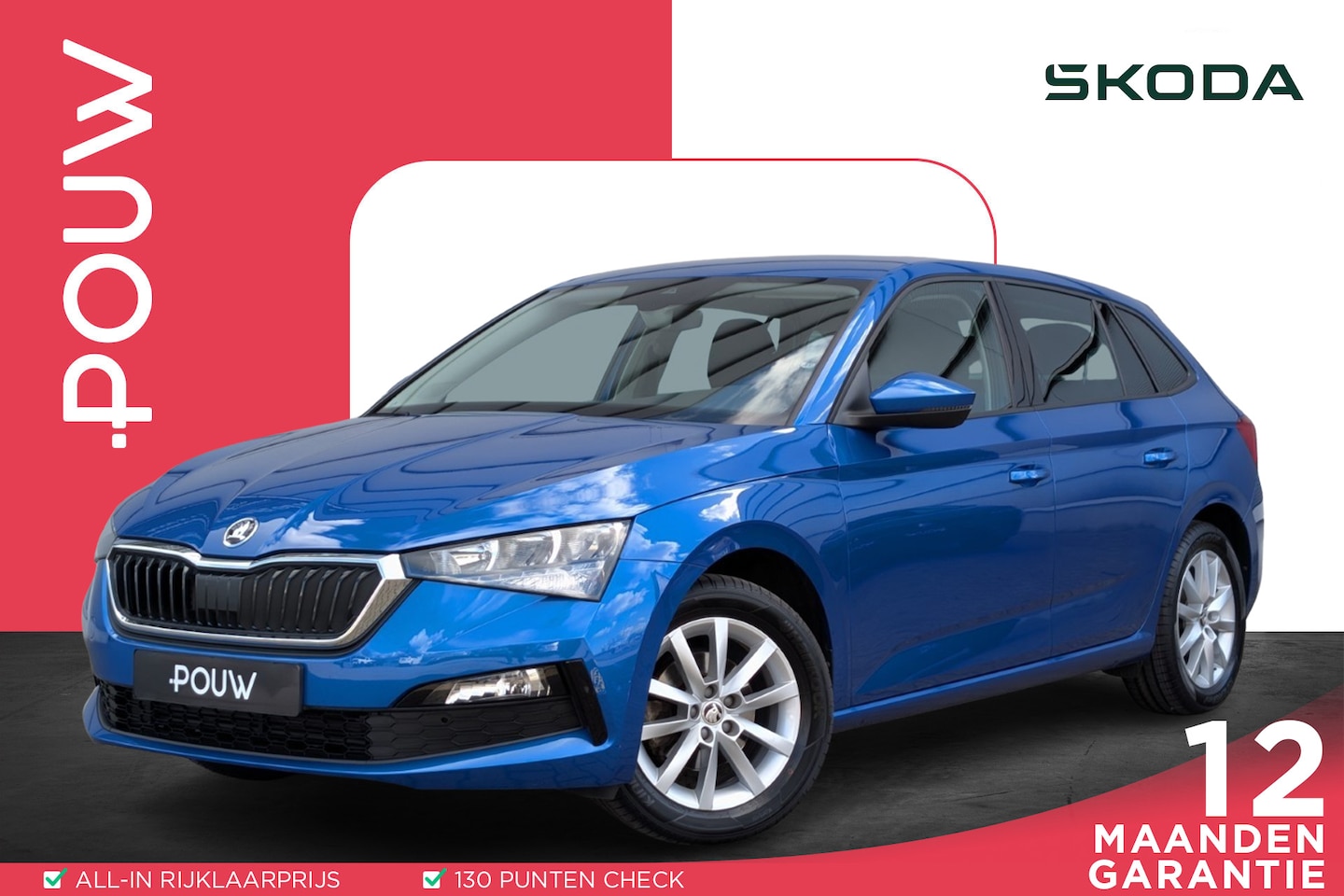 Skoda Scala - 1.0 TSI 110pk Ambition | Smartlink Navigatie | PDC Achter | Climatronic - AutoWereld.nl