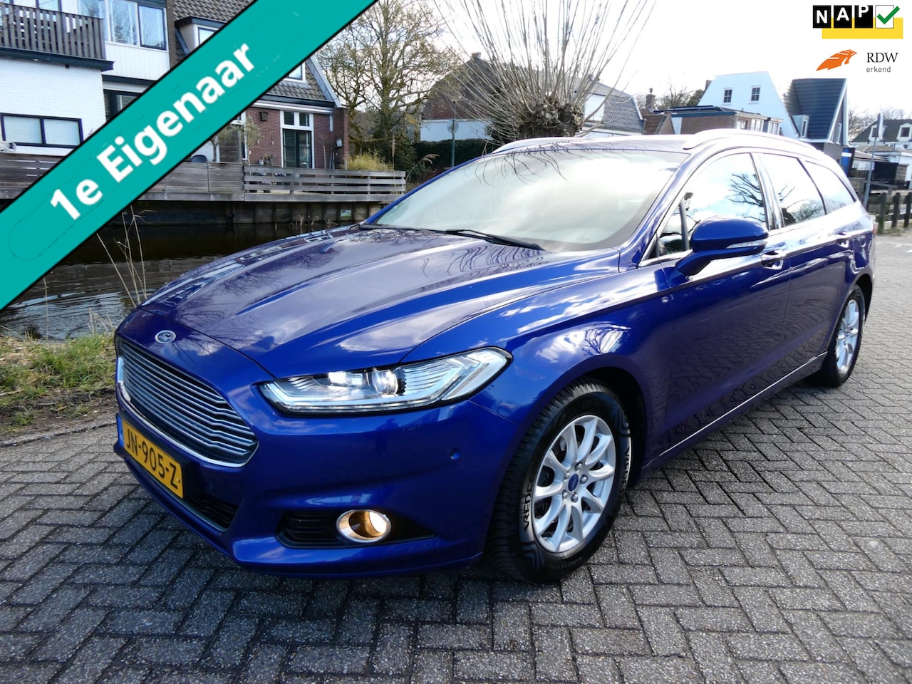 Ford Mondeo Wagon - 1.5 Titanium 160pk 1e eig. Clima Cruise Navi PDC - AutoWereld.nl