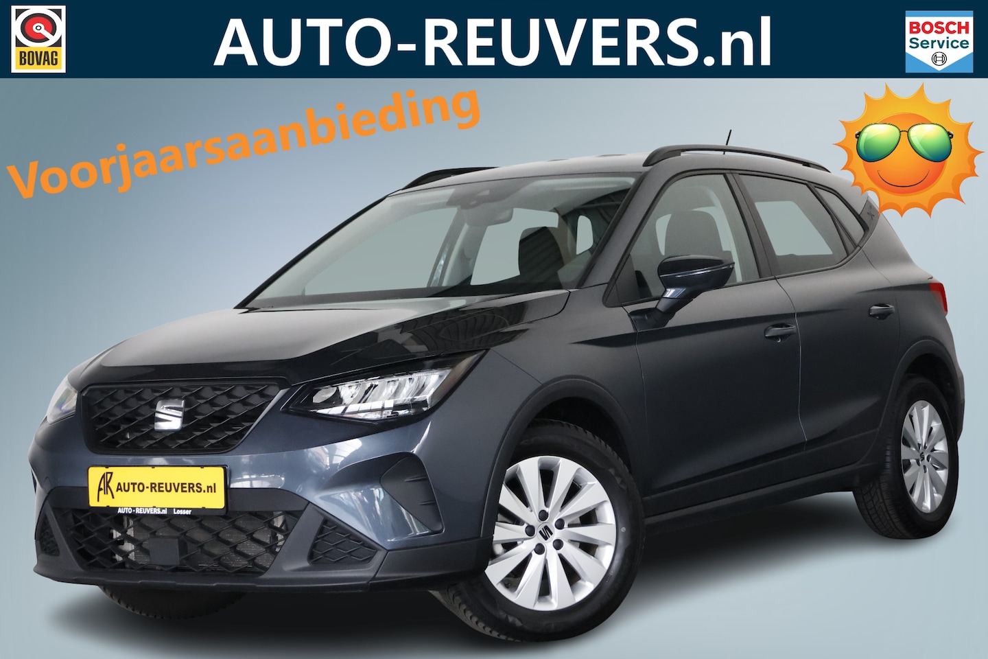 Seat Arona - 1.0 EcoTSI Style / LED / Aut / Navi / CarPlay / Airco - AutoWereld.nl