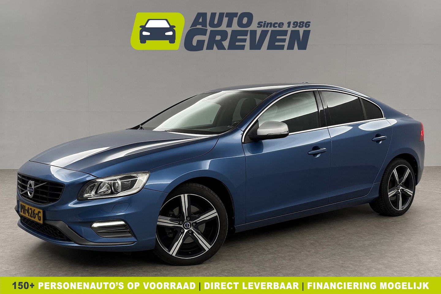 Volvo S60 - 1.5 T3 Nordic+ R-Design 153PK Automaat Clima LED Cruise Navi Stoelverwarming PDC 18''LMV - AutoWereld.nl