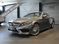 Mercedes-Benz C-klasse Cabrio - 200 AMG Pakket navi 360 camera nekverwarming 19 inch