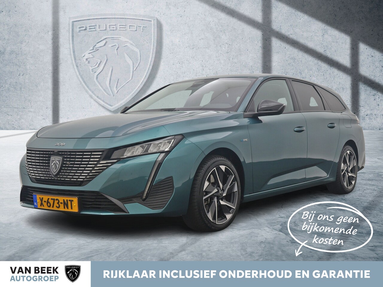 Peugeot 308 SW - 1.6 Hybrid 180 Allure Pack Business | Rijklaar | - AutoWereld.nl