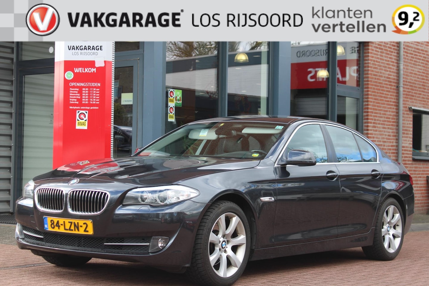 BMW 5-serie - 523i Aut. | Navigatie | Cruise & Climate Control | Bluetooth | Leder | Orig.NL | - AutoWereld.nl