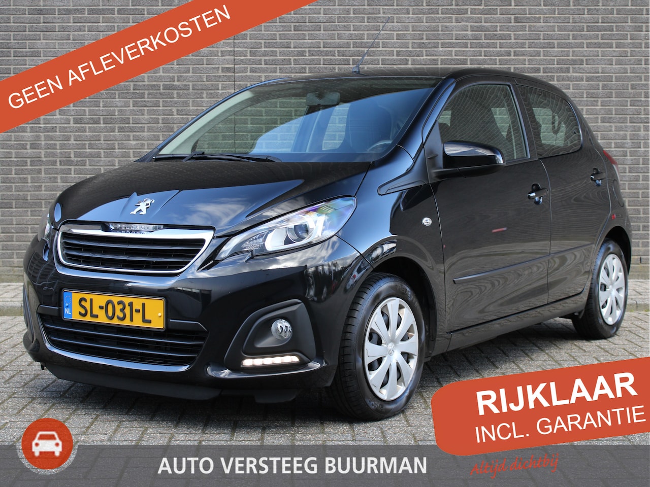 Peugeot 108 - 1.0 e-VTi Active Applecarpl./Andr. Auto, Airco, DAB Radio, Achteruitrijcamera - AutoWereld.nl