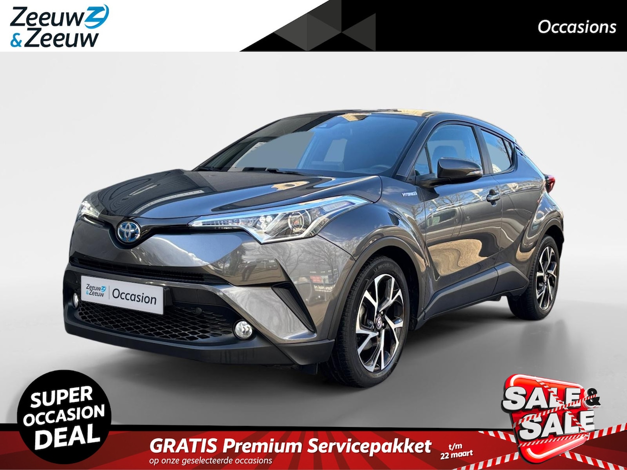 Toyota C-HR - 1.8 Hybrid Dynamic | NAVI | CAMERA | GARANTIE | - AutoWereld.nl