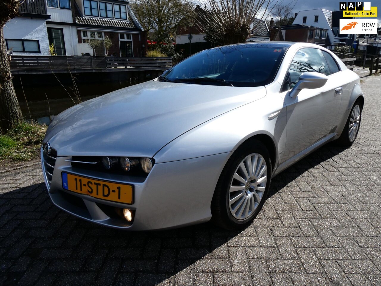 Alfa Romeo Brera - 2.2 JTS SkyWindow 185pk Clima Leder Navi - AutoWereld.nl