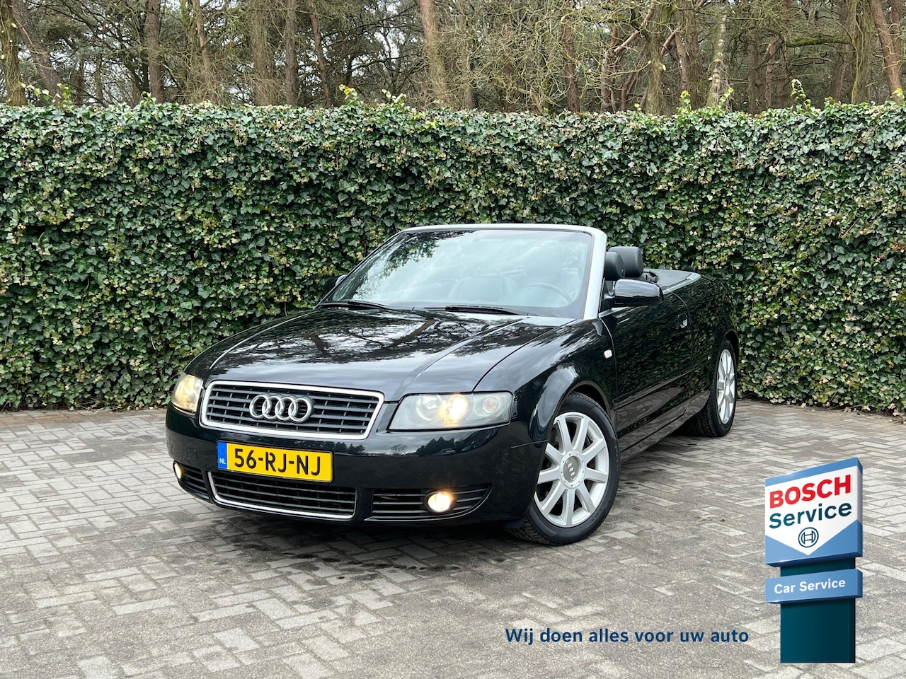 Audi A4 Cabriolet - 2.4 V6 125KW Aut S-Line | Youngtimer | Leer | Airco - AutoWereld.nl