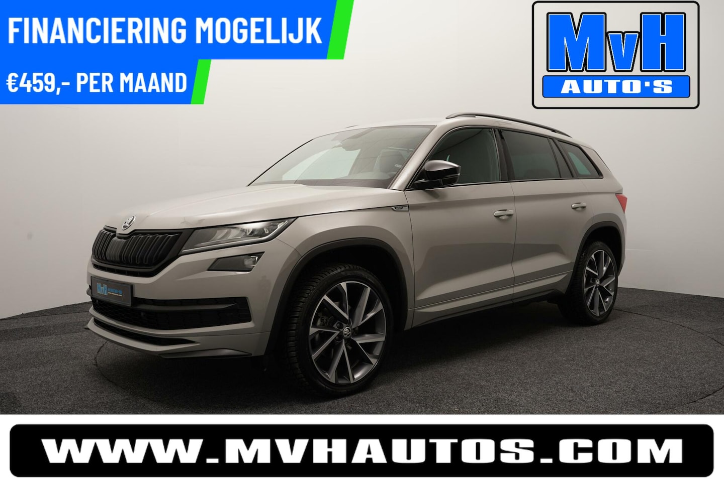 Skoda Kodiaq - 1.5 TSI Sportline Business|LUXE!|VIRTUAL|CARBON - AutoWereld.nl