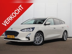 Ford Focus Wagon - 1.5 EcoBlue Titanium Business 120PK Automaat Trekhaak Navigatie Camera Clima Cruise B&O St