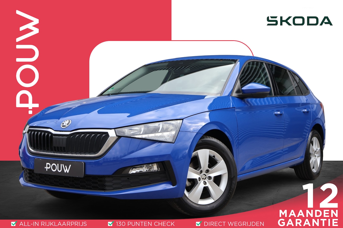 Skoda Scala - 1.0 TSI 110pk Ambition | Cruise Control | Trekhaak Wegklapbaar | Apple CarPlay/ Android Au - AutoWereld.nl