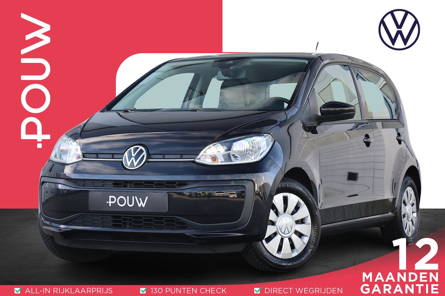 Volkswagen Up! - 1.0 60pk move up! Airco | All-Seasonbanden | DAB Radio | - AutoWereld.nl