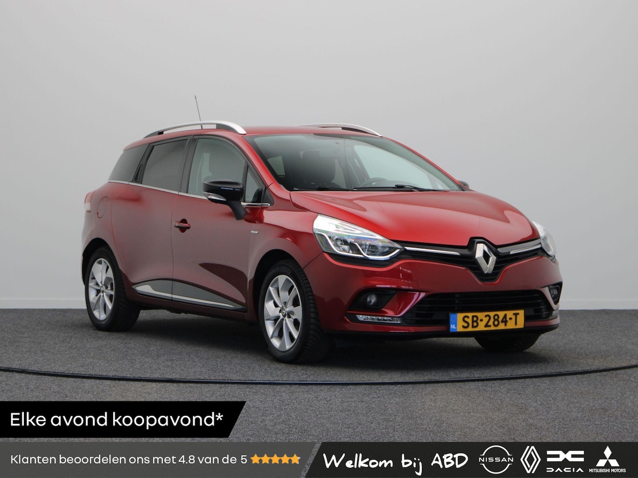 Renault Clio Estate - 90pk TCe Limited | Airco | Parkeersensoren | Cruise Control | Navigatie | - AutoWereld.nl