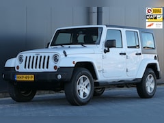 Jeep Wrangler Unlimited - 3.6 Sahara Facelift Freedomtop Softtop Airco Trekhaak Alpine