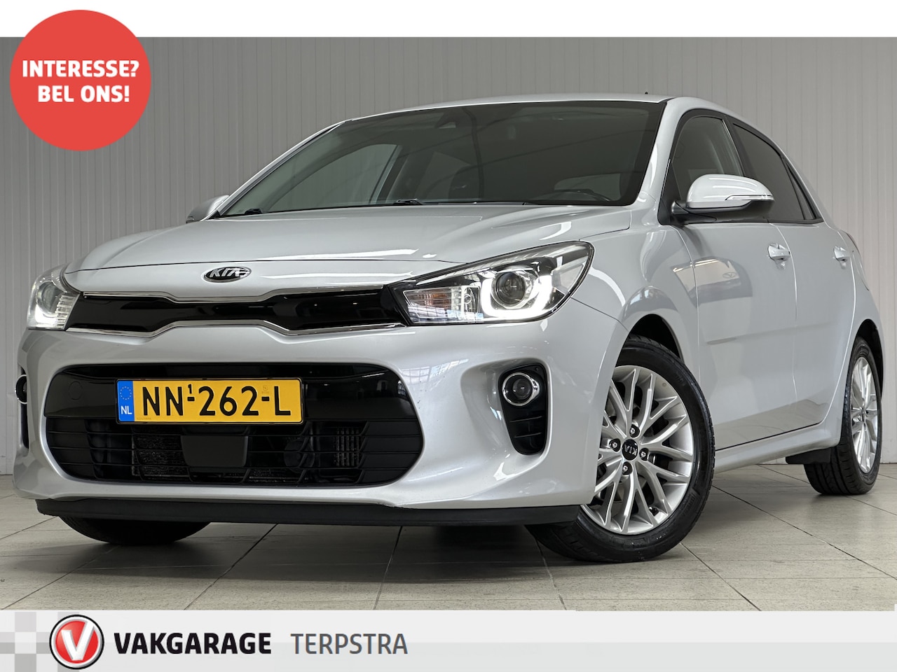 Kia Rio - 1.0 TGDI First Edition/ 100pk/ Camera/ Keyless/ 16'' LMV/ Apple + Android/ DAB+/ Lane-Assi - AutoWereld.nl