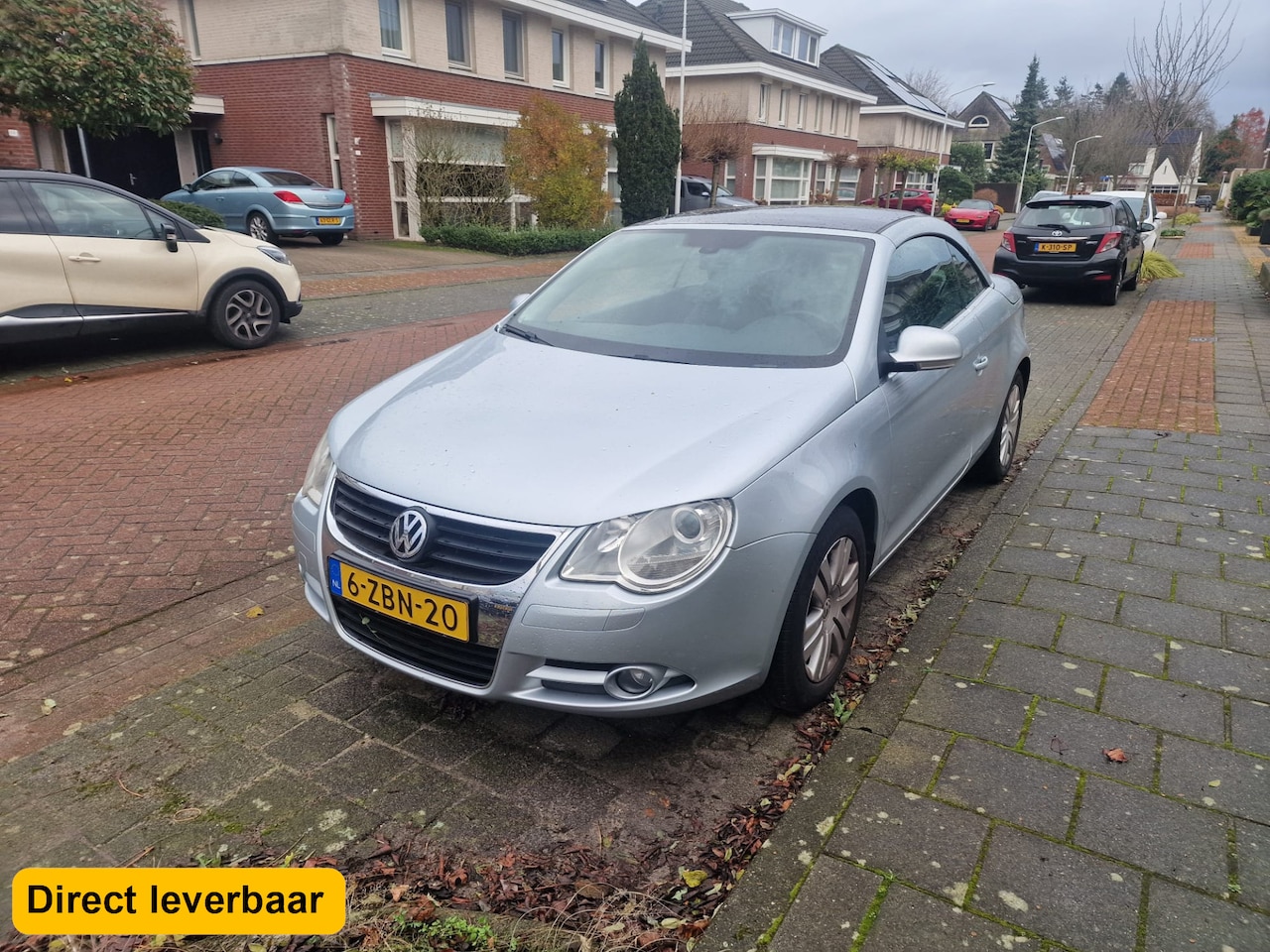 Volkswagen Eos - 2.0-16v FSI 150pk Clima Navi Sportleder Stoelverw. - AutoWereld.nl