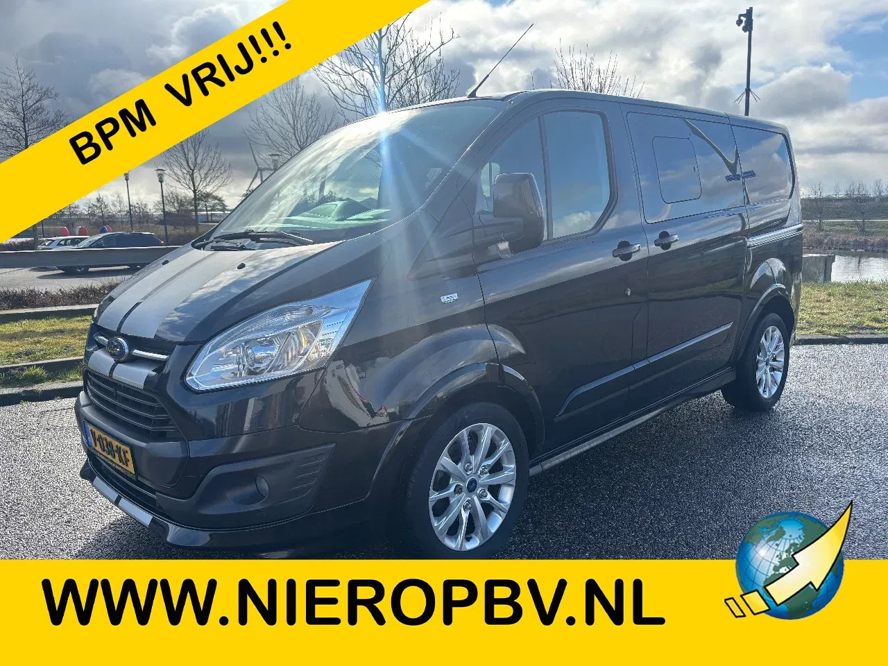 Ford Transit Custom - 2.0TDCI L1H1 170PK Dubbelcabine Airco Navi Cruisecontrol Trekhaak EURO 6 - AutoWereld.nl