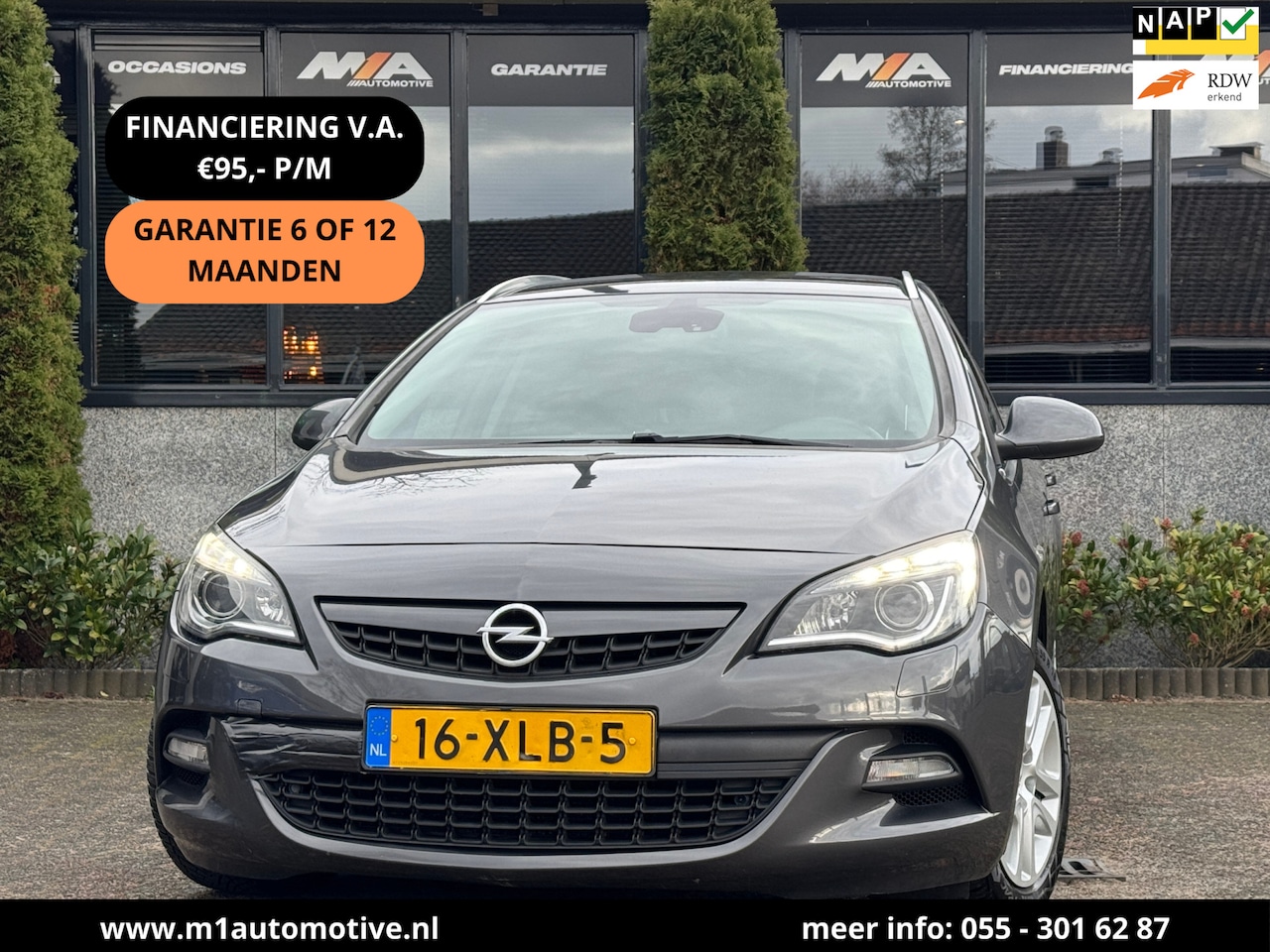 Opel Astra Sports Tourer - 1.4 Turbo Sport | A/C | Navi | Cruise Control - AutoWereld.nl