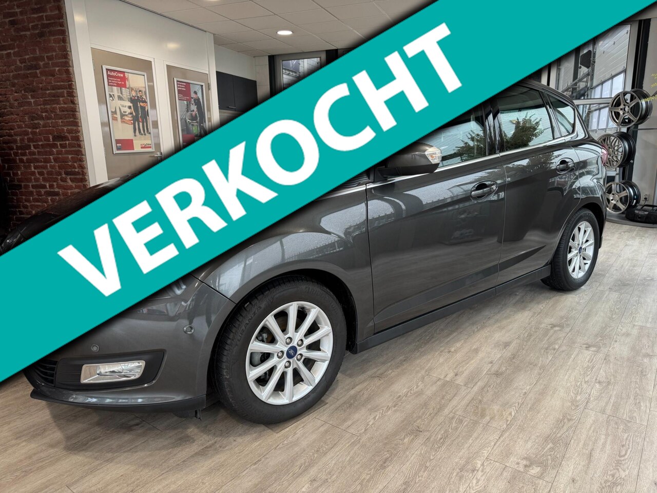 Ford C-Max - 1.0 Titanium 1.0 Titanium, Trekhaak, Navigatie - AutoWereld.nl