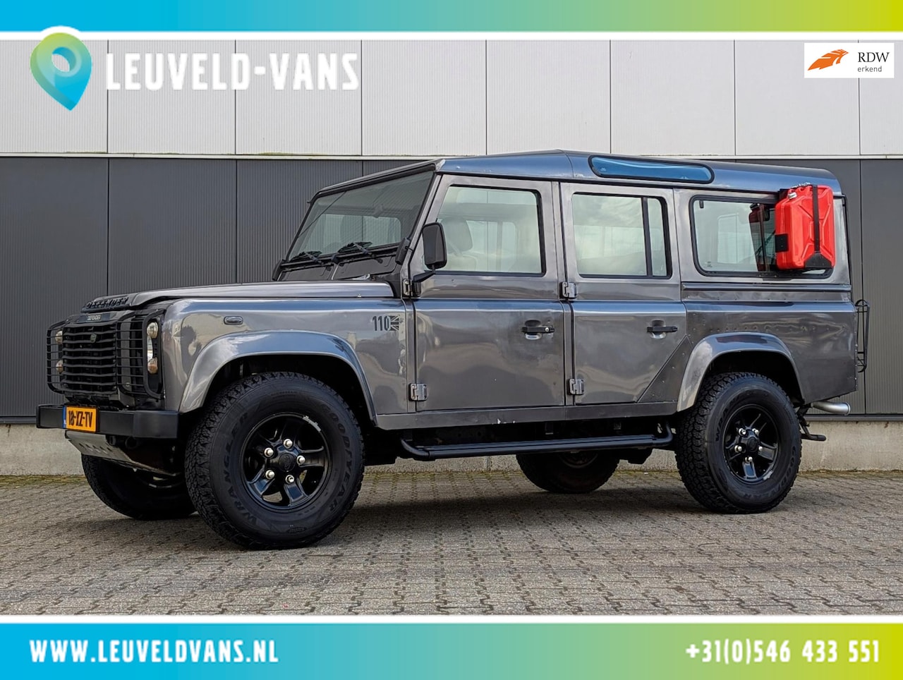 Land Rover Defender - TD5 9 ZITPLAATSEN AIRCO DAKRAAM - AutoWereld.nl