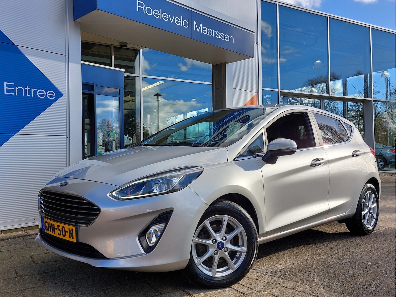 Ford Fiesta - 1.0 EcoBoost 95pk Titanium 5-Deurs | Apple Carplay + Android Auto | Clima | Cruise | Led K - AutoWereld.nl