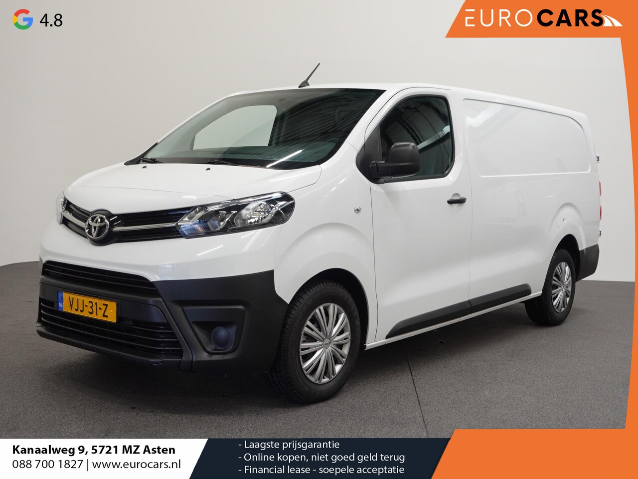 Toyota PROACE Long Worker - 102pk L3 Airco Cruise control Trekhaak Euro6 - AutoWereld.nl