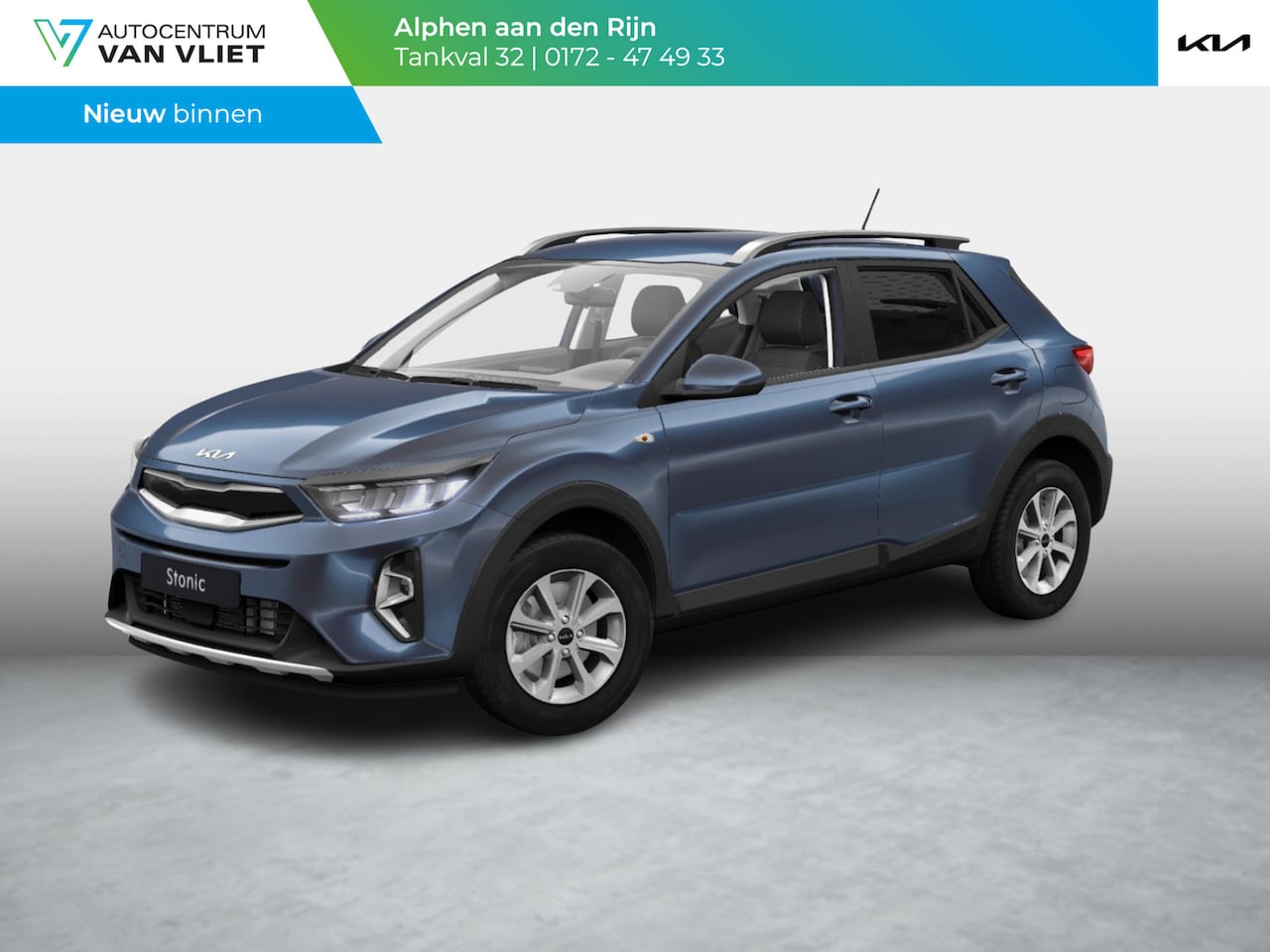 Kia Stonic - 1.0 T-GDi MHEV DynamicLine | Op voorraad | Navigatie | PDC - AutoWereld.nl