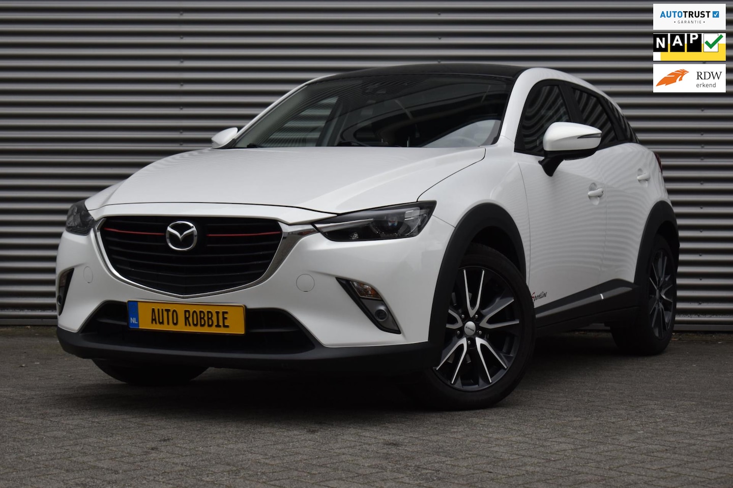 Mazda CX-3 - 2.0 SkyActiv-G 150-PK AWD, Ecc, Cruise, Navi, Camera. - AutoWereld.nl