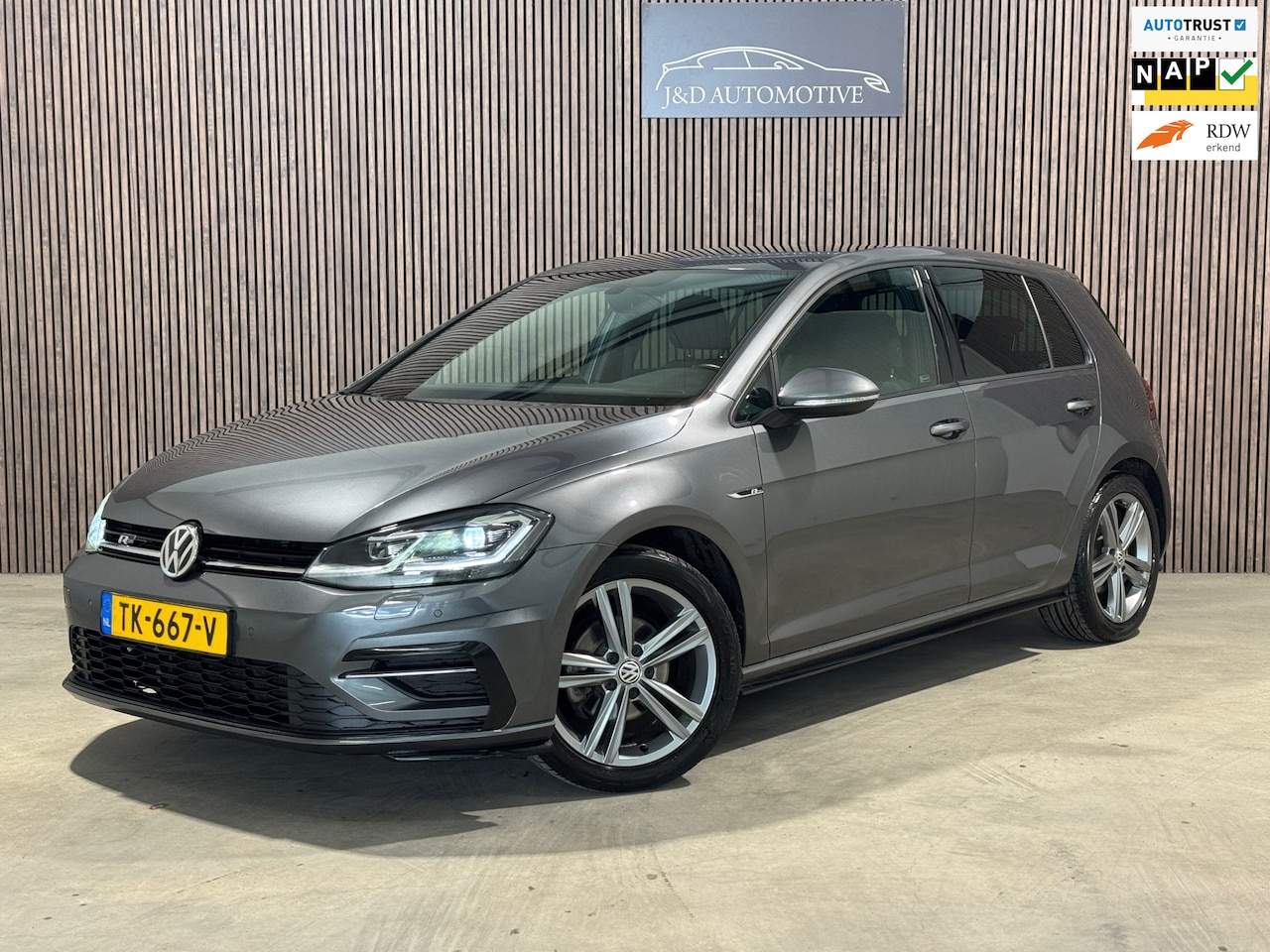 Volkswagen Golf - 1.0 TSI 3x R-Line 2018 DSG NAP VIRTUAL LED CRUISE - AutoWereld.nl