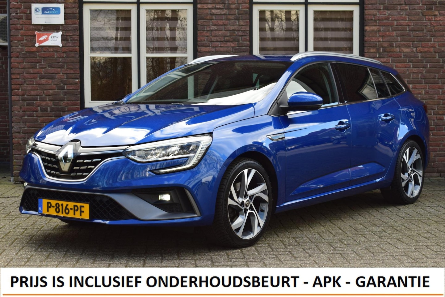 Renault Mégane E-Tech - Estate 1.6 Plug-In Hybrid 160 R.S. line Trekhaak | Virtueel cockpit | Camera - AutoWereld.nl