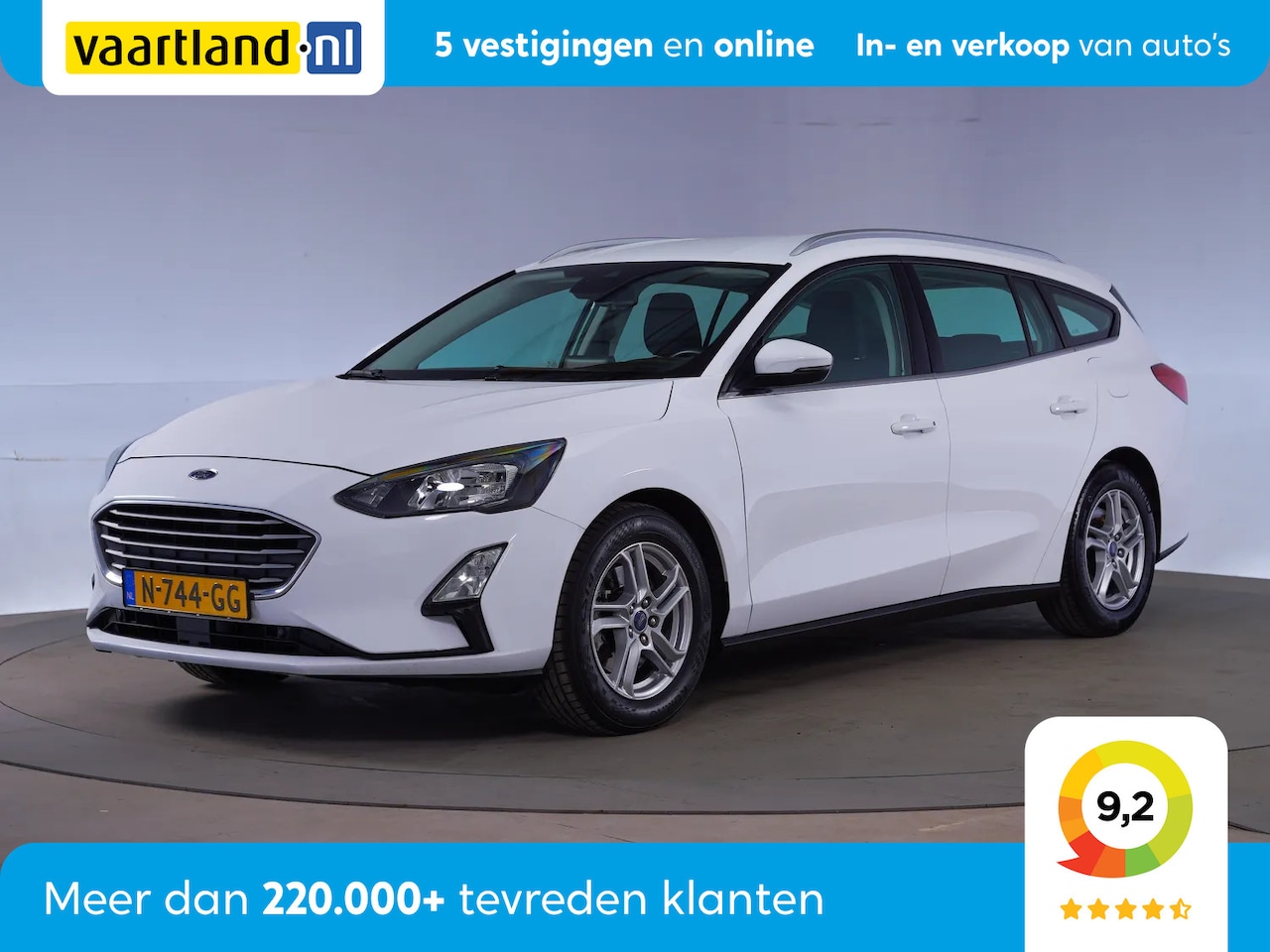 Ford Focus Wagon - 1.0 EcoBoost Hybrid Trend Edition business [ Nav Cam ] - AutoWereld.nl