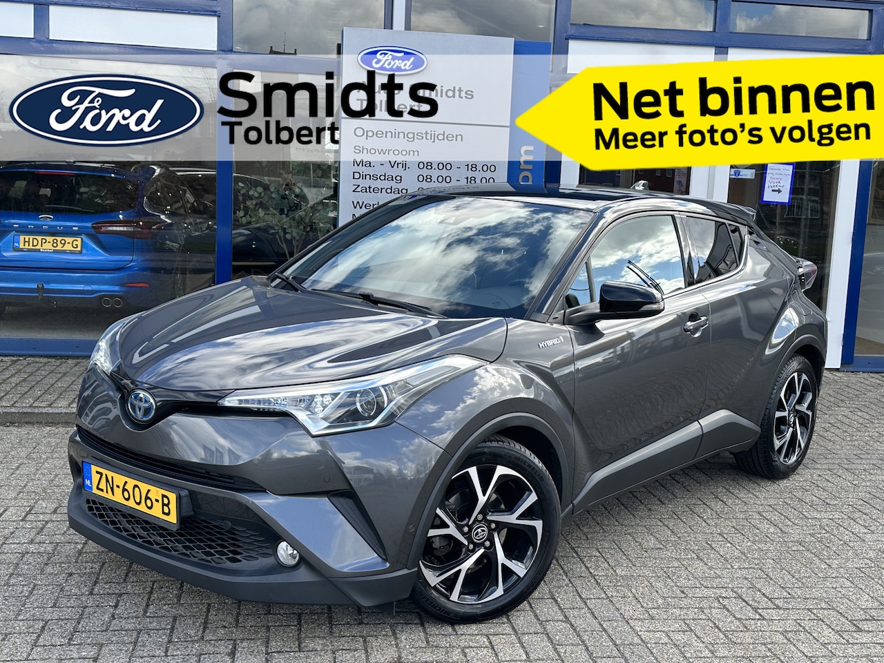 Toyota C-HR - 1.8 Hybrid Style | Trekhaak | JBL audio | Dodehoek detectie | Adapt. Cruise | Leer | - AutoWereld.nl