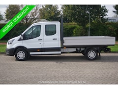 Ford Transit - 350L 130PK Doka L3 BPM VRIJ 12" Sync4 Apple CP/Android A, Camera, Trekhaak NR. K01