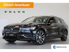 Volvo V60 - T6 350PK AWD Essential | Leer | Pilot Assist | Blis | Achterbank verw | Lendensteun | Park