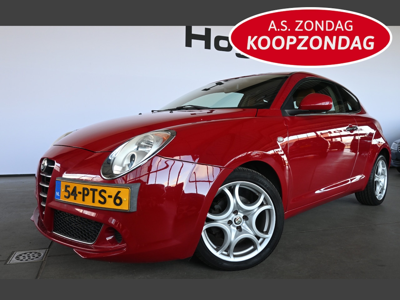 Alfa Romeo MiTo - 1.4 T Distinctive Automaat Clima Cruise Control Leder Goed Onderhouden! Inruil Mogelijk! - AutoWereld.nl