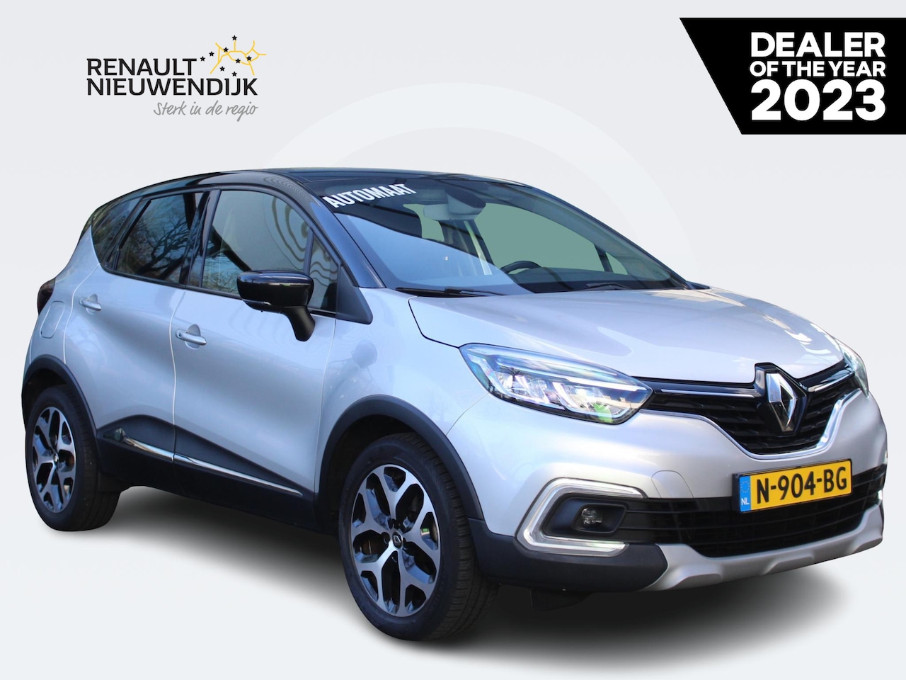 Renault Captur - 1.3 TCe 150 Intens AUTOMAAT / DEALER OND. / NAVI / PDC A / PRIV. GLASS / DAB / BLUETOOTH / - AutoWereld.nl