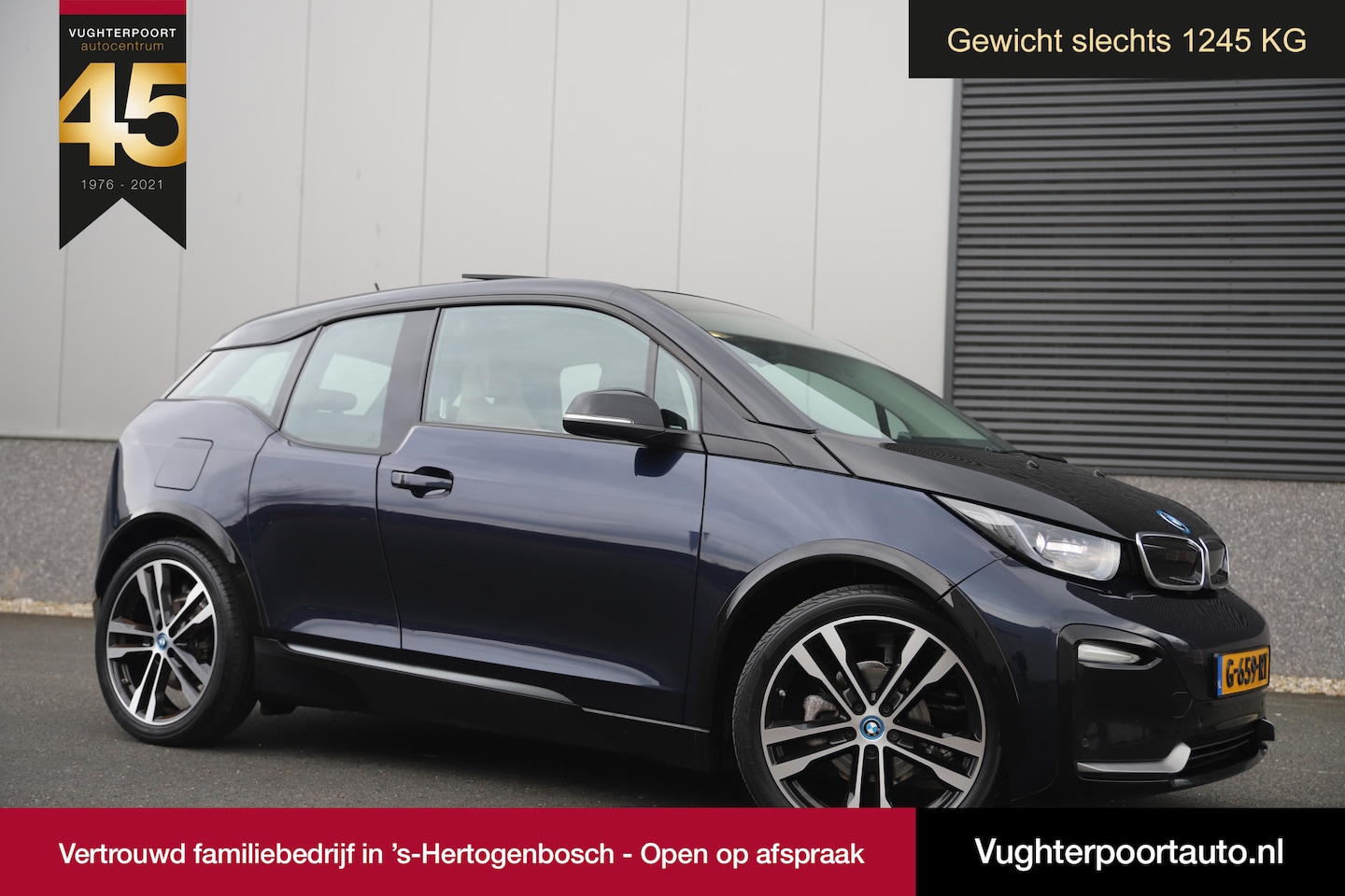 BMW i3 - S 184pk Lodge 120Ah 42 kWh/S-dak/H-Kardon/Carplay/Camera/3-fase/20" - AutoWereld.nl